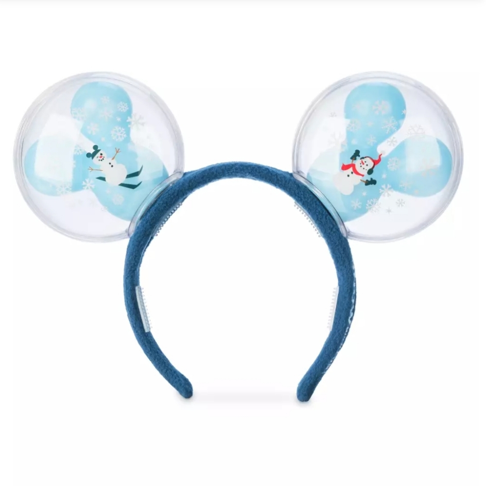 Mickey Mouse  Disney Ears snowman balloon  light up headband Christmas/ holidays